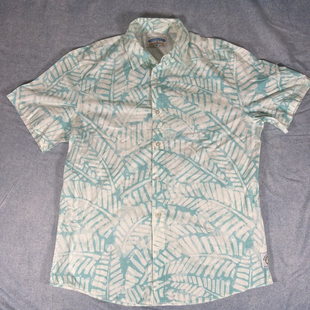 Margaritaville Authentic Lifestyle Hawaiian shirt XL Tropical Short Sleeve